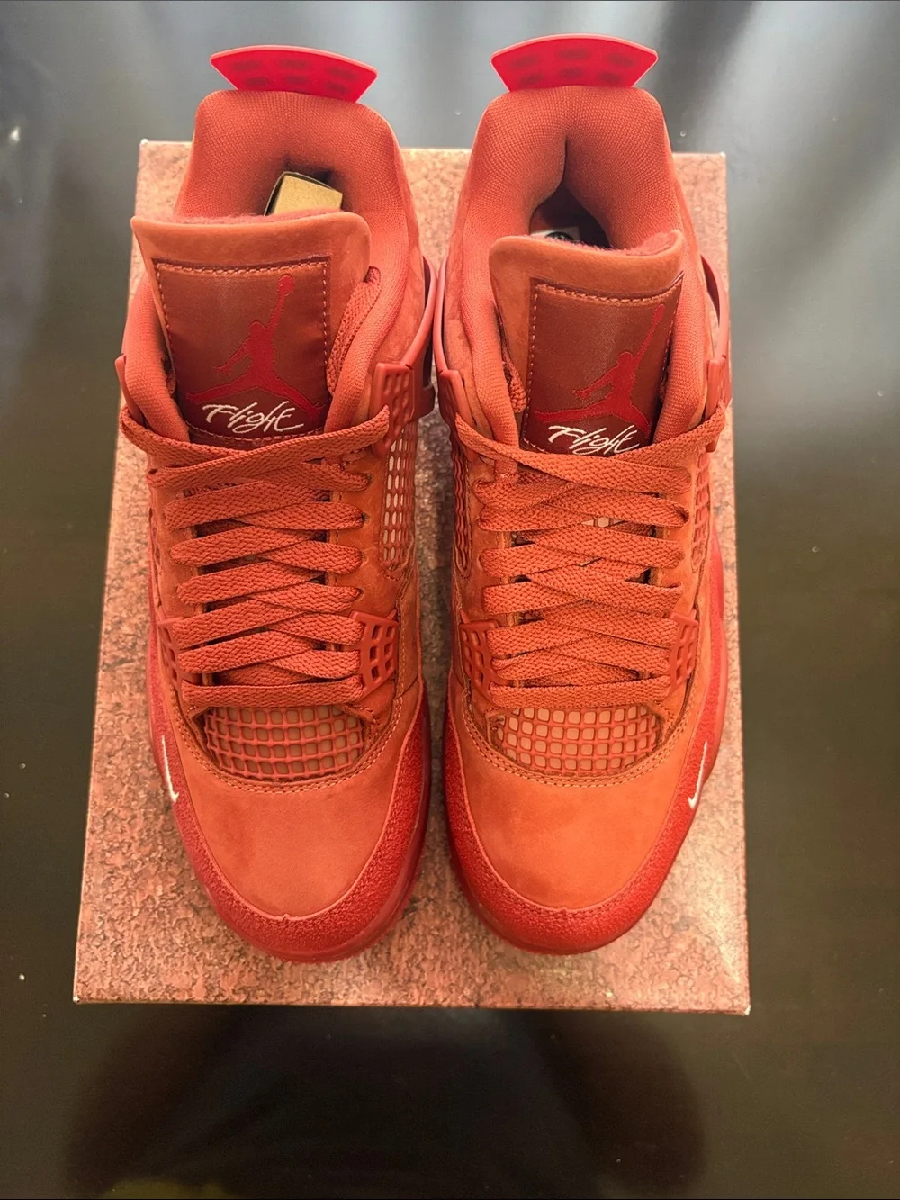 Jordan Nigel Sylvester x Air Jordan 4 Retro OG SP Brick By Brick Red HF4340-800
